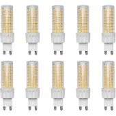 Avide G9 LED Stecklampe 7W 220-240V 3000K 640lm 10 Stück