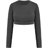 SMILODOX Crop Longsleeve Tisha