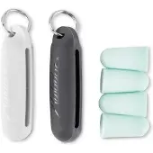 Matador - Travel Earplugs Kit - Ohrstöpsel schwarz/weiß