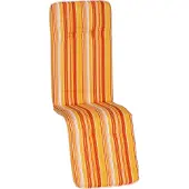 Beo Saumenauflage Relaxauflage orange gelb weiß gestreift