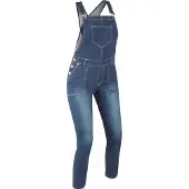 Segura Lady Prisca Motorrad Latzhose Damen blau, 48