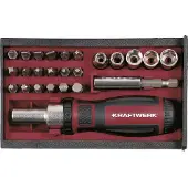 KRAFTWERK 306.378.003, 25 Stück(e), Hex (metrisch), Torx, 1/4", PH 1, PH 2, PH 3, PZ 1, PZ 2, PZ 3, TX10, TX15, TX20, TX25