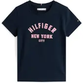 Tommy Hilfiger T-Shirt Graphic KG0KG08813 Dunkelblau Regular Fit