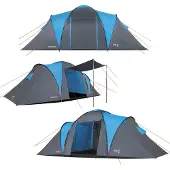 Nils Camp Nc6431 Campingzelt Blau-Grau Highland Iv
