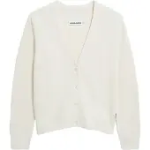 Armedangels MENAAL LINKS LINKS CARDIGAN | 100% Bio-Baumwolle - beige (S)