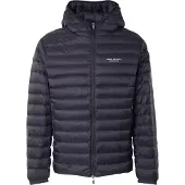 Armani Exchange Daunenjacke mit Logo auf der Brust, Schwarz S