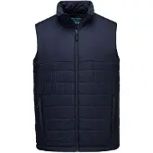 Portwest Professioneller Bodywarmer mit isolierten Lamellen – Größe S – Marine –