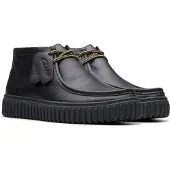 Clarks Torhill Hi Lederstiefel, Schwarz 42.5 EU