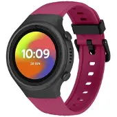 SPC Smartee 4G Junior - Kinder-Smartwatch mit GPS, Videoanrufen, Dual-Band Bordeauxrot & Schwarz, Tracker-Modus und Steuerung via Smart-Clan App