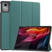 IMoshion Trifold Klapphülle für das Lenovo Tab K11 Plus - Dunkelgrün