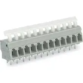 Wago 257-466 Klemmenleiste für Leiterplatten 0,08-2,5 qmm grau
