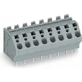 Wago 745-152/005-000 Leiterplattenklemme,4 mm2,Rastermaß 7,5 mm,grau 745152005000 - 90 Stück