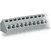 Wago 236-136 Klemmenleiste für Leiterplatten 0,08-2,5 qmm grau