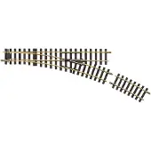Piko g G-Weiche rechts, R7 22,5°