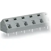 Wago 236-608 Klemmenleiste für Leiterplatten 0,08-2,5 qmm grau