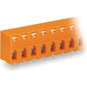 Wago 741-409 Durchführungsklemmenleiste 0,08-2,5 qmm orange
