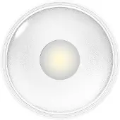 Heitronic LED Wand- und Deckenleuchte Girona IP65 3000K in Weiß