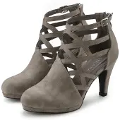 LASCANA Stiefelette "Stiefel, Boots," mit Cut-Outs VEGAN