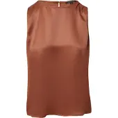 Comma Blouses Dark Brown Größe: 42 | Tanktops Outlet | Damen | Braun