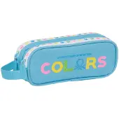 Benetton Portatodo Doble Benetton Frühling Azul cielo 21 x 8 x 6 cm