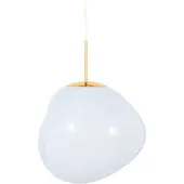 Tom Dixon Melt Mini LED-Pendelleuchte-Opal/Gold-mit LED (3000K)
