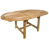 LC Garden Riva Kampen Tisch Teak Ausziehbar 120/170x75 cm