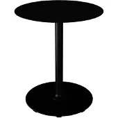 Houe Pico Cafe-Tisch Outdoor Rund Schwarz Rund Ø 64 cm