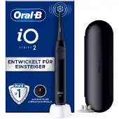 Braun Oral B Elektrische Zahnbürste Zahnpflege iO 2 Black Night Smart Reinigungssystem