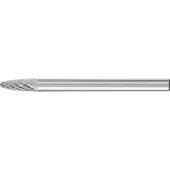 PFERD TOOLS Hartmetall Frässtift Rundbogen RBF Z3P universal mittel kreuzverzahnt - 21217583