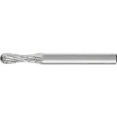 PFERD TOOLS HSS Frässtift Sonderform Ø 06x20mm Schaft-Ø 6 mm Z 3 universal mittel fein Spanbrecher