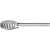 PFERD Frässtift TRE Ø 12 mm Kopflänge 20 mm Schaft-Ø 6 mm Hartmetall Verzahnung 5