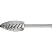 PFERD TOOLS HSS Frässtift Flammenform B Z 3 universal mittel fein Spanbrecher - 22407836
