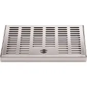 Ich-zapfe Tropfblech - Edelstahl, 220 x 150 x 16 mm