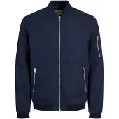 Jack & Jones Herren Mash Bomber Jacke Marine Blazer