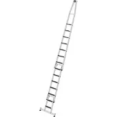 MUNK Günzburger Steigtechnik MUNK Stufen- Glasreinigerleiter 4-teilig mit clip-step R13 und nivello Traverse 2/6+5+7 Stufen