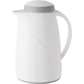 Helios Isolierkanne Wave 0.6L Weiss, spülmaschinengeeignet