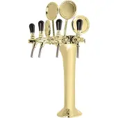 Ich-zapfe Schanksäule, Bierzapfsäule 4-leitig
