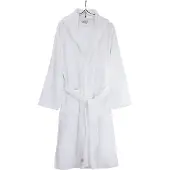 Walra Bademantel Casual Robe S/M – Weiß