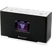 Soundmaster UR240SW, Tragbar, Digital, DAB+, FM, UKW, TFT, 6,1 cm (2.4"), Schwarz