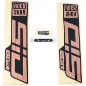 RockShox Aufkleberset Gabel Sid Ultimate 2021