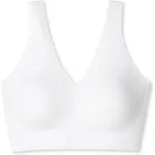 Schiesser Bustier "Invisible Soft" Microfaser, Lasercut-Abschlüsse, V-Ausschnitt