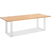 Niehoff Noah Tisch Profilkufe Aluminium/Teak