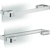 Hansgrohe Duschtürgriff Axor universal 444mm, Edelstahl-Optik