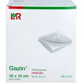 Medi-Spezial GmbH Gazin Mullkomp.10x10 Cm Steril 8fach