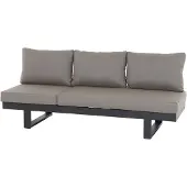 Siena Garden Avenia 3-Sitzer Multibank matt anthrazit / taupe meliert