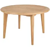 Brafab Lilja Gartenesstisch Teak natur rund