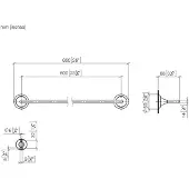Dornbracht VAIA Badetuchhalter, 83060809