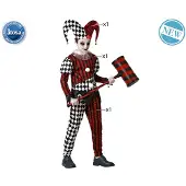 Atosa Halloween Kinderkostüm Harlekin