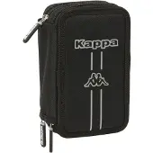 Safta Triple Filled Kappa Dark Mäppchen 37 Stücke Schwarz Mann Schwarz One Size