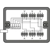 Wago 899-631/338-000 Verteilerbox Dreh-/Wechselstrom 400 V / 230 V